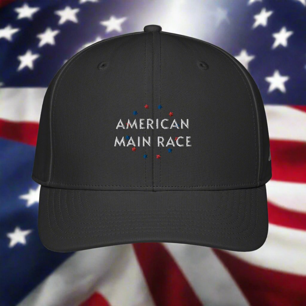 Black American/MainRace - Adidas performance cap